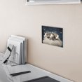 thumbnail image 6 of Dailycode Light Switch Plate Covers 2 Gang Wall Plate Plastics Outlet Covers for Kitchen Home Office Decor Raccoon on Clould, 6 of 8