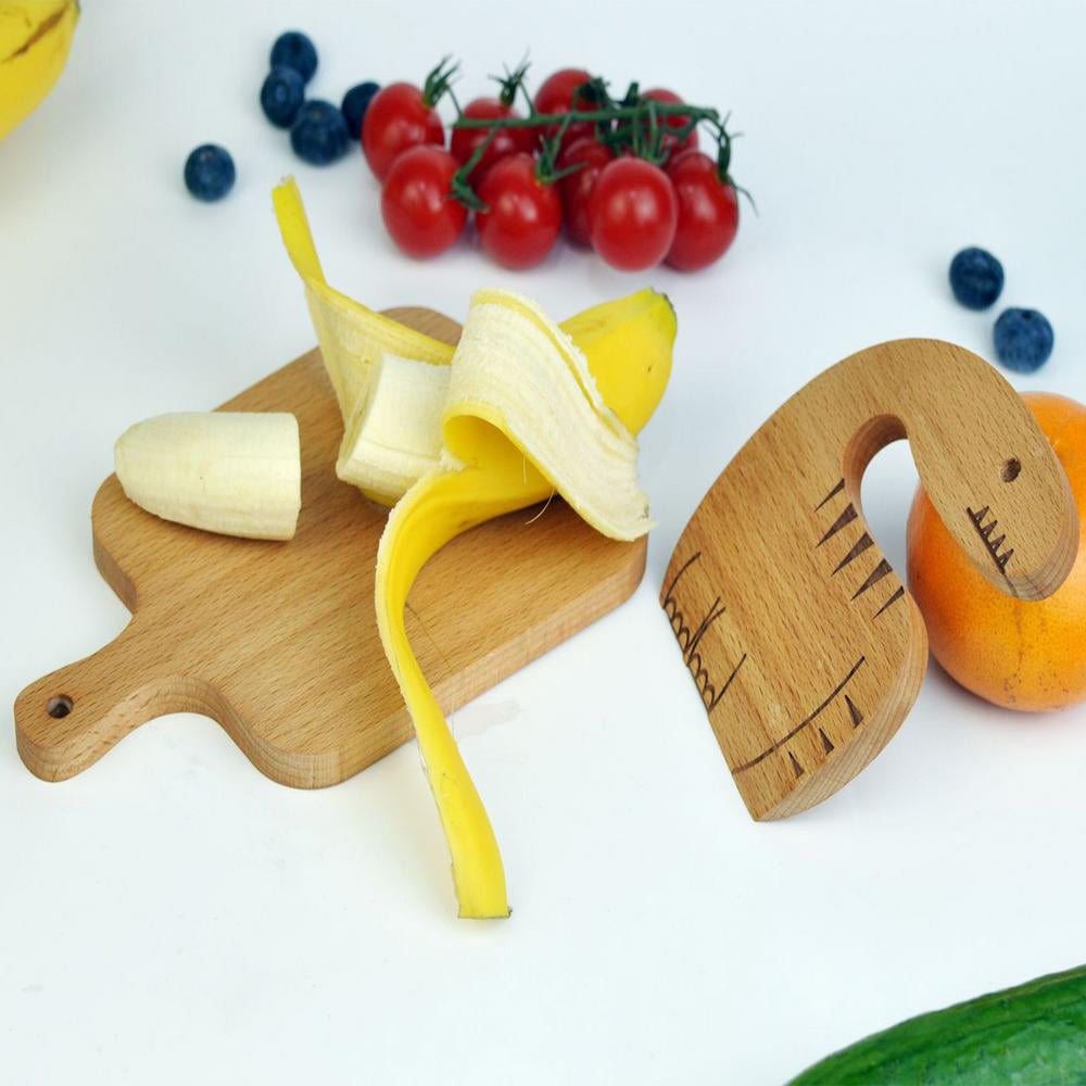 Safe Wooden Knife and Cutting Board Set for Kids - JUstenbois