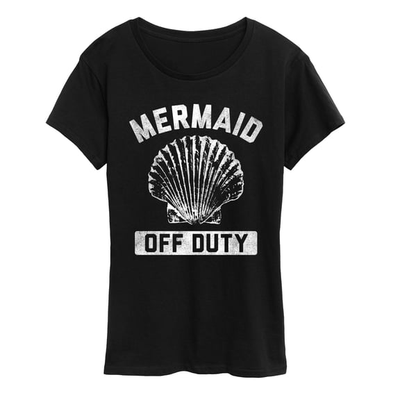Instant Message - Mermaid Off Duty Short Sleeve Graphic T-Shirt