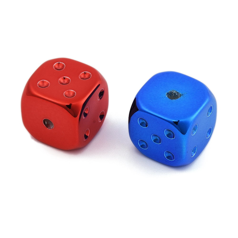 200pcs Plating Acrylic Beads Dice Mixed color 14x14x14mm Hole: 2.5mm