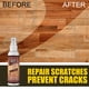 thumbnail image 5 of Spray reparador de rayones para muebles, limpieza de pisos de madera, renovación, abrillantador de pintura, cera reparadora de rayones, 120 ml, agente reparador de rayones, 5 of 9