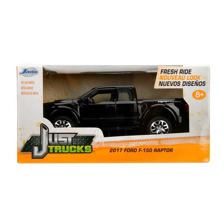 Ford 1:32 Scale Black Just Trucks '17 F150 Raptor - Walmart.com