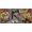 BLACK, variant on wall26 Framed Canvas Print Wall Art Set Spray Paint Michelangelo David Graffiti &amp; Street Art Comic Book Illustrations Modern Art Urban Portrait for Living Room, Bedroom, Office - 16"x24&quot