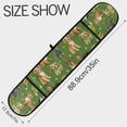 thumbnail image 3 of Dailycode Double Sided Oven Mitt with Loop Heat Resistant Kitchen Long Potholders 7" x 35" Dogs and Pawprints, 3 of 6