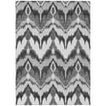thumbnail image 2 of Addison Rugs Chantille Indoor/Outdoor Transitional Ikat Gray Washable Rectangle Rug, 10' x 14', 2 of 6