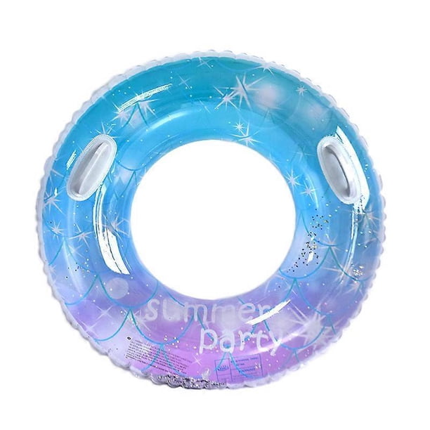 Inflatable Pool Floats Colorful Pool Floaties Beach Floaty Toys Baby Swimming Ring for Outdoor Swimming Pool