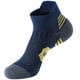 thumbnail image 1 of Xiao Hua 10 pares de calcetines invisibles para mujer y hombre, de corte bajo, tobilleros, antideslizantes, para correr, informales, novedosos, color azul oscuro, talla S (35-39), 1 of 2
