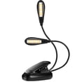thumbnail image 1 of Luz de libro recargable de 14 LED, luz de lectura con clip para cama, 1 of 4