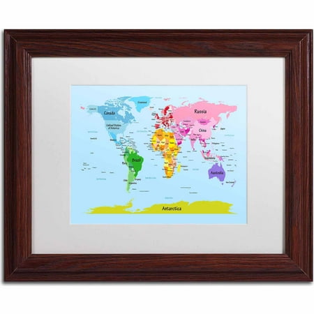 Paper Graphic Matte Canvas - Trademark Fine Art