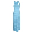 thumbnail image 1 of vestido maxi casual sin mangas de s mujeres vestido rgo de pya rayas Sunnimix vestido maxi a rayas, 1 of 8