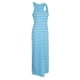 thumbnail image 1 of vestido maxi casual sin mangas de s mujeres vestido rgo de pya rayas Sunnimix vestido maxi a rayas, 1 of 8