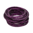 thumbnail image 1 of Minnieouse 10 piezas de bandas para el cabello, diadema elástica, tocado sólido ajustable, soporte grueso, accesorios de estilismo sin costuras Accesorio para el cabello morado negro, 1 of 6