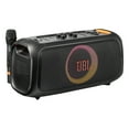thumbnail image 4 of JBL Party On-The-Go 100W Karaoke Speaker with Wireless Mic, IPX4 (International Model), 4 of 6