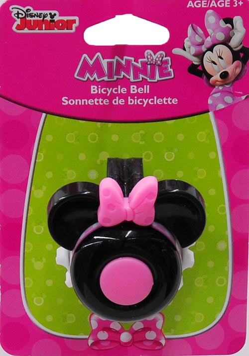 Bell Disney Minnie Mouse Ears Safety Bell Black and Pink