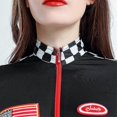 thumbnail image 2 of Disfraz de piloto de carreras sexy para mujer - Traje negro de piloto de carreras para Halloween y juegos de rol - Tallas M, L, XL, 2 of 3