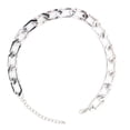 thumbnail image 1 of Cadena de rapero de moda, cadena Punk de Hip Hop, collar grueso individualizado, pulsera plateada, 1 of 14