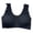 Navy, variant on Iyufng Women's Lace Panels Bras Front-Closure Pushing Up Everyday Bra Sports Underwear