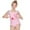 Pink, variant on LYMAYTER Kids Toddler Summer Bathing Suit for Girls Printed Bikini Swimsuits baby Beach One Piece Swimwear for 2-12 Years