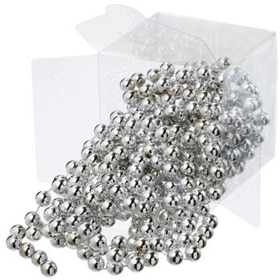 Ikea 2016 Garland 5 1/2 yard, pearls silver color (4pack) 30214.81717.1614