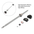 thumbnail image 1 of Stainless Steel Locknut Ball Screw Set, 500mm SFU1605 Ball Screw, Collar For 3D Printer Stepper Motor Rails Industrial Automation Devices Engraving Machine, 1 of 8