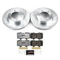 thumbnail image 3 of PowerStop Front Z36 Truck & Tow Carbon-Fiber Ceramic Brake Pad and Drilled and Slotted Rotor Kit Fits: TOYOTA Select Models K2324-36, 3 of 9