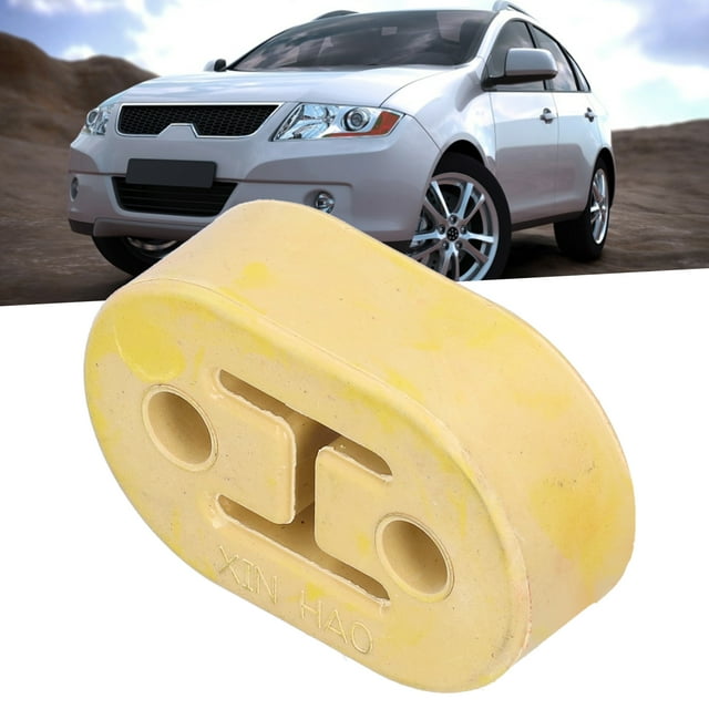 Muffler 2-Hole Muffler Hanger Polyurethane Shakeproof Universal Automobile Exhaust Pipe Fittings