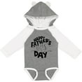 thumbnail image 3 of Inktastic Happy Father's Day Parent-Child Fist Bump Boys or Girls Long Sleeve Baby Bodysuit, 3 of 5