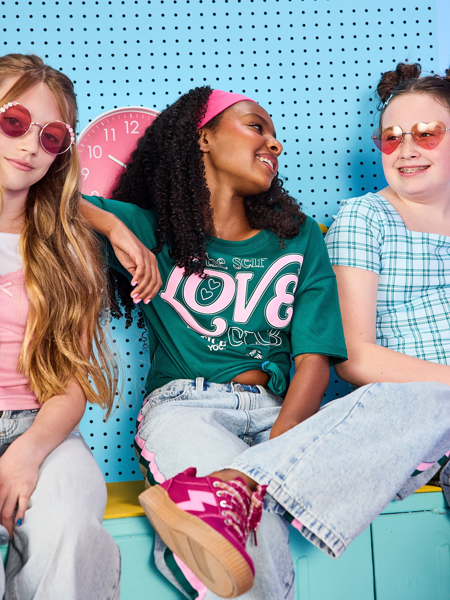 Justice Girls EDF Short Sleeve Tee, Sizes XS - XLP - Walmart.com