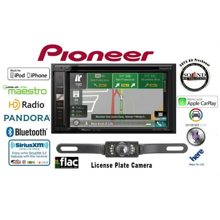 Pioneer AVIC-5100NEX DVD GPS Navigation Receiver & License Plate Backup