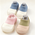 thumbnail image 7 of TELOLY 2026 New 3Pairs Sock Shoes Toddler,13.5Cm Sock Shoes for Baby Boy,Unisex Design Sock Shoes for Baby Girl,Combination1, 7 of 7