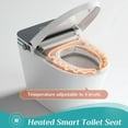 thumbnail image 2 of HOROW Smart Bidet Toilet 10'' Rough In with Auto open/close lid night light LED Display Off-Seat Flushing Heating Air Drying Warm Water, 2 of 10