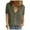 Army Green, variant on Women Casual Solid Color Short Cuffed Sleeve Tops T Shirts Blouses