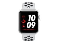 Apple Watch Nike+ Series 3 (GPS) - 38 mm - silver aluminum - smart 