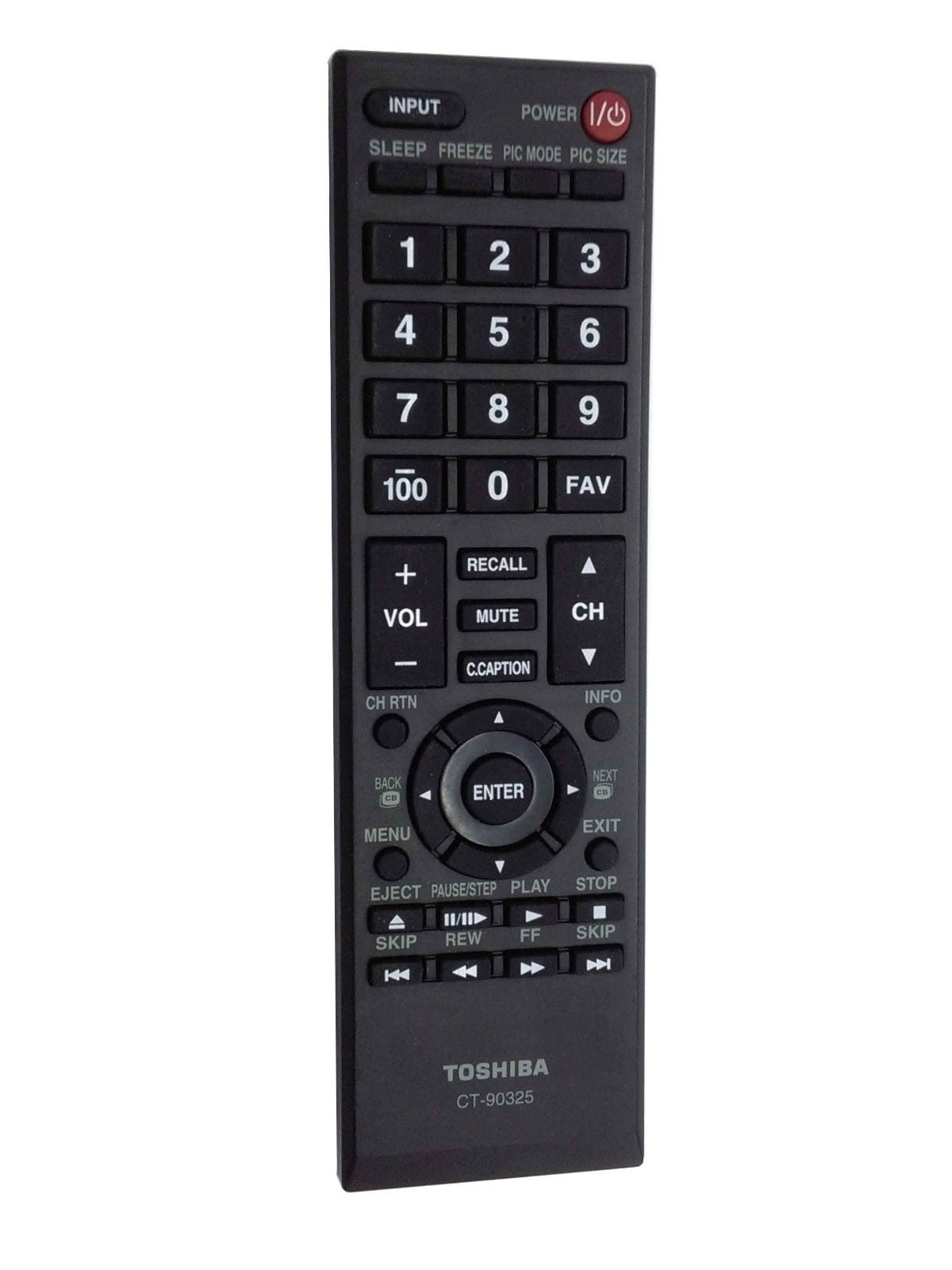 CTRC1US16 CT90325 Remote Control for Toshiba TVs