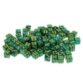 thumbnail image 2 of 6-Side D6 14mm Spot RPG Jeu de Rôle Jeux de Société Vert, 2 of 8