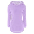 thumbnail image 4 of HIPYLO Girls Sweaters Teen Girl Clothes Fleece Sweatshirts Fall Winter Warm Furry Pullover Sweatshirt Long Sleeve Cute Trendy Plain Thick Tops Loose Fluffy Fuzzy Jumper Sweater, 4 of 5