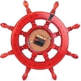 thumbnail image 3 of Red Ship Wheel (Hell Boy) - 30 Inches, 3 of 4