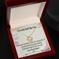 thumbnail image 6 of To My Girlfriend So Happy Infinity Knot Necklace Message Card, 6 of 17