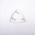 thumbnail image 3 of 90 piezas surtidas 60/120/240 herramienta oscilante triangular de gancho y bucle papel de lija para lijar madera contiene 30 de cada ajuste, 3 of 5