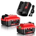 thumbnail image 1 of Kit de cargador y baterías BATTOOL 20V 8.0Ah de ion de litio, 1 of 7