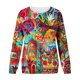thumbnail image 4 of ICHUANYI Clearance Women Shirts Graphic Printed Long Sleeve Crewneck Sweatshirt Pullover Comfy Tops ICHUANYI "ICHUANYI", 4 of 4