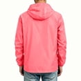 thumbnail image 6 of Men's Jackets Hooded Zip Up Casual Lightweight Windbreaker Jacket with Pockets Spring Fall Fashion Clothes, 6 of 9