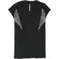 thumbnail image 2 of SOLFIRE Womens Breezy Basic T-Shirt, Black, Medium, 2 of 2