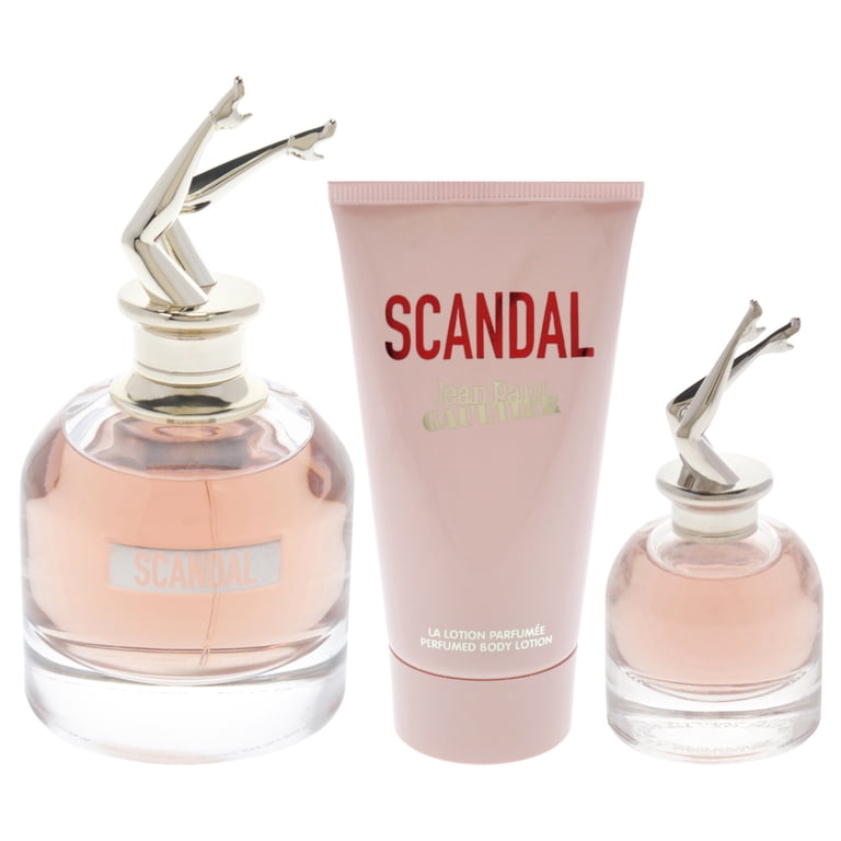 Scandal by Jean Paul Gaultier for Women - 3 Pc Gift Set 2.7oz EDP