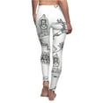 thumbnail image 7 of Strange and Cozy Women's Dahlia Yoga Leggings Stretch Fit, Sizes S-2XL, 7 of 7