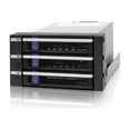 thumbnail image 2 of Cremax ICY Dock FatCage MB153SP-B - cage de Rangement pour Lecteur - 3,5 Pouces - Noir, 2 of 11
