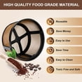 thumbnail image 3 of YSTIANN 2 packs 8-12 Cup Reusable Basket Coffee Filter for Hamilton Beach Makers - BPA Free Permanent Replacement Filter Fits Most Hamilton Beach Brewers WJ94-2856, 3 of 7