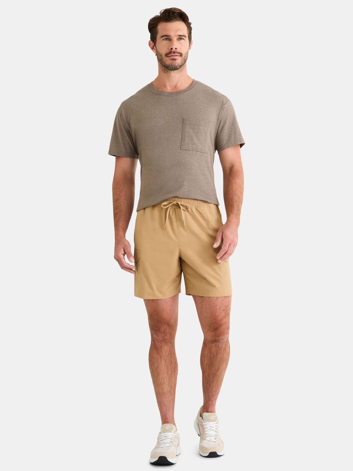 Athletic Works Men's & Big Men's Cargo Shorts, Sizes XS-5XL