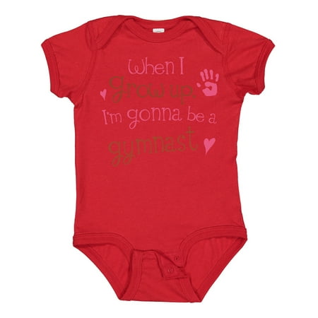 

Inktastic Gymnast Future Gift Baby Girl Bodysuit
