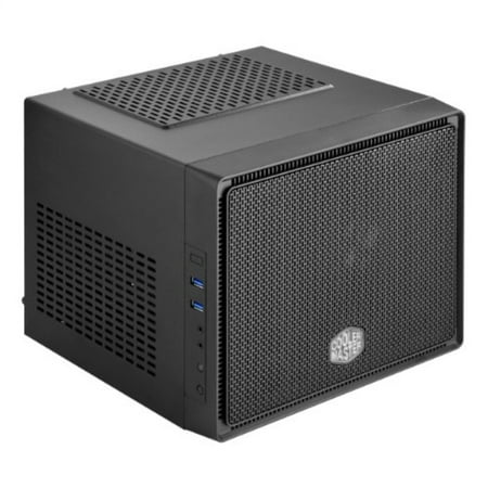 Cooler Master Elite 110 RC-110-KKN2-AMZ Cube Style Mini-ITX Computer Case with Standard Size ATX PSU and 120mm Radiator